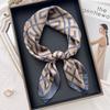 Bufanda de Seda Estilo Nuevo 2026 para Mujer, Otoño e Invierno, Estilo Coreano de Alta Gama, Multifuncional, Calentador de Cuello Versátil, Bufanda de Cuello Profesional, Pañuelo para la Cabeza