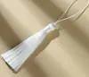 8cm Joyería Sachter Marcador de Libros Accesorios para el Cabello Pompones Gordos de Gama Alta Colgante de Borla Vintage Borla Vertical Colgante