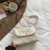 Bolsa Kelly Nova Moda Ombro Simples Bolsa Mensageiro Bolsa Tote para o Dia a Dia 2023 Popular Bolsa de Diamante Bolsa Bordada