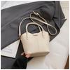 Outono 2025 Nova Bolsa Balde de Grande Capacidade Tendência de Moda Feminina Transversal Bolsa Feminina Bolsa de Mão Nicho de Aparência Sofisticada