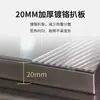 Plancha Grande de Acero Inoxidable para Venta Ambulante, Plancha de Gas de 1/3 de Compartimento Engrosada con Gabinete, Parrilla Teppanyaki