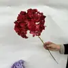 Arranjo de Flores Artificiais de Hortênsia Buquê para Decoração de Casamento de Hotel, Vitrine, Decoração Realista de Sala de Estar de Casa de Alto Padrão