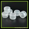 Botella de crema transparente de 20g botella de burbujas para mascarilla facial botella secundaria cosmética de PP caja de crema facial botella de crema 20g botella de ungüento