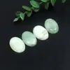Anillo Ovalado de Piedra Natural Temu Amazon Superficie 18*25 Anillo de Cuentas de Cristal Incrustado con Piedras Semipreciosas DIY