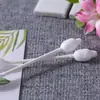 A los fabricantes de hisopos de algodón les encanta usar caja de 50 unidades de industria ligera cabeza de calabaza hisopo de algodón para bebé cabeza grande palo de papel hisopo de algodón para limpieza al por mayor