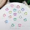 K9 Cielo Estrellado moca estrella joyería para uñas destello fino estrella de cinco puntas diamante para uñas decoraciones mixtas para uñas al por mayor