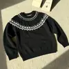 Suéter base de punto trenzado Fair Isle para hombre, suave y acogedor para otoño, tejido relajado y casual, top interior de corte limpio