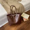 Bolsa de Gran Capacidad Transfronteriza Moda Femenina Bolso de Hombro Único Nuevo Estilo 2026 Tendencia Bolso para Viajes Diarios de Mujer Sensación de Alta Gama Para Clase Bolso Tote