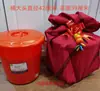 Wenzhou Boda Personalizada Bolsa Baizitu Tamaño Grande Bolsa Cubo de Cáñamo Rojo Acompañante Neceser Suministros de Boda Novia