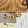 Novos Brincos de Beija-flor Zircônia Retrô Brincos de Luxo Brincos Femininos Joias 925 Atacado