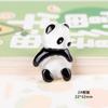 Accesorios de resina dibujos animados transparente serie Panda diy pegamento crema parche para funda de teléfono móvil caja de almacenamiento material zapatos con agujeros