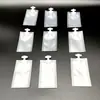 Lugar de fábrica bolsa con boquilla pequeña esmerilada de 10 ml transparente 3ml crema para la piel loción de prueba bolsa secundaria universal