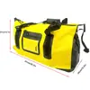 Fabricantes de origen bolsa de viaje grande para exteriores proceso de termosellado PVC bolsa de gimnasio de 50L bolsa de viaje para exteriores