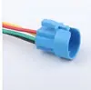 Interruptor de botón metálico con luz LED 16/19/22MM impermeable acero inoxidable autoblocante/autorreestablecimiento normalmente abierto pulsador