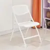 Cadeira dobrável oca transfronteiriça com tampo de mesa, Cadeira para escrever, Cadeira portátil simples para sala de conferências, treinamento, Cadeira de escritório para computador
