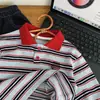 Camiseta de Manga Longa para Meninos 2026 Nova Camisa Polo Infantil Outono Roupa Infantil Listrada Estilosa Top para Menino Tendência Dropshipping a