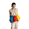 Bolsa com cordão de poliéster 210d, bolsa portátil para guardar toalha de praia, bolsa esportiva, bolsa para finalista de corrida, bolsa de montanhismo, personalizável
