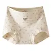 Pantaloncillos tipo bóxer de algodón puro para mujer, estilo nuevo, 100% algodón, con refuerzo antibacteriano, cobertura total, talla grande, cómodos para niñas jóvenes y estudiantes