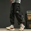 Overol para Hombre Primavera y Verano Holgado Estilo Americano High Street Marca de Moda Funcional Pantalones Casuales con Múltiples Bolsillos en las Piernas para Niños en Verano