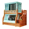 Mosquitero para cama de niño con escalera 1.8 metros 1.5m litera infantil 1.3 metros 1.1m mosquitero para cama con estantería