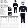 Anime Superhéroe Fantasma Danny One-Piece Disfraz Cosplay Fiesta de Halloween Atuendo de Fantasma Convención de Cómics Juego de Rol