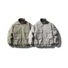 Northern Frontier Marca de Tendencia Estilo Americano Hombres Invierno 2025 Nuevo Render Chaqueta de Trabajo de Algodón Lavada para Hombre Abrigo de Algodón con Cuello Alto Chaqueta Acolchada de Algodón para Hombre