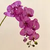 Flores Artificiais Phalaenopsis de Luxo Leve, Decorações Realistas de Alto Padrão, Flores de Mesa Florais, Arranjos Florais, Arranjos Florais