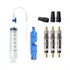 Herramienta Injectora de Aguja para Líquido de Neumáticos al Vacío Equipo para Bicicleta con Interruptor Mejora para Reparación de Neumáticos Tubeless