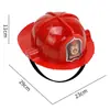 Ropa Popular Transfronteriza de Bombero para Niños Ropa Deportiva Roja para Reuniones de Rendimiento Ropa de Rendimiento para Role-Playing Profesional