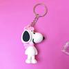 5147 # Llavero de Snoopy de Dibujos Animados Colgante para Mochila Recuerdos de Fiesta Decoración Creativa Llave de Coche Temporada de Graduación