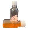 50ml 80ml frasco plástico transparente líquido sub-embalagem amostra frasco de amostragem vazio pequeno frasco de remédio tampa anti-roubo com escala