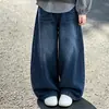 Conjunto Estilo Coreano para Niñas 2026 Nuevo Estilo Niños Medianos y Grandes Camisa a Cuadros con Mangas Abullonadas Chaleco Pantalones Vaqueros Cropped Conjunto de Tres Piezas