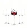 Taça de Padrão Vertical de Aparência Sofisticada Taça de Vinho Tinto Taça de Cocktail Vinho Tinto Taça de Vinho de Frutas Suco Bebida Fria Taça de Vinho Doméstica Copo de Bolha