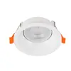 Spot Antirreflexo Ajustável 5W 6000K Bivolt Redondo Branco