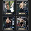 Cinturón elástico de fitness para hombres, entrenamiento de fuerza, atletismo, cuerda de tracción, dominadas, cinturón de refuerzo auxiliar, banda de resistencia para entrenamiento de músculos pectorales