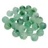 Flor flotante verde 6*10mm cuentas de calabaza cuentas sueltas al por mayor accesorios de joyería de jade DIY accesorios para pulsera y collar de jade