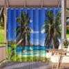 1 pieza comercio exterior transfronterizo exterior impermeable cortina transfronterizo Amazon moderno pabellón parasol protector solar serie paisaje