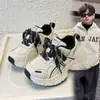 Tênis Dad Shoes Infantil com Solas Macias, Tênis Esportivo para Meninos, Novo Estilo Primavera 2026, Tênis Casual para Meninas, Tênis de Corrida para Crianças Maiores, Moderno