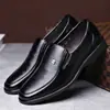 Zapatos Casuales de Vestir para Hombre sin Cordones Transfronterizos Tallas Grandes Formales de Oficina Retro Zapatos de Papá Mocasines para Hombre