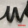 Cordoncillo para madre e hijo con ribete de hilo dorado y plateado, con cordón de ribete acolchado, cordón decorativo para cortina, cordón decorativo de piel dorada y piel plateada, accesorios
