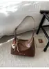 Bolso Sencillo tipo Bolso con Textura Casual, Bolso de Estilo Nuevo para Invierno 2025, Bolso Cruzado de Hombro para Mujer, Material de PU Resistente a los Rayones