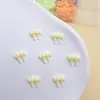 Novos Acessórios para Nail Art de Resina Gravata Borboleta Acessórios de Unha DIY Brincos Capa de Celular Acessórios de Unha Vestíveis