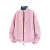 Chaqueta funcional de estilo stand-up, nueva de primavera de marca de moda para hombre, abrigo casual versátil de pareja de ajuste holgado estilo retro americano
