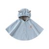 Capas de Outono e Inverno para Meninos e Meninas, Capas para Bebês, Roupas de Passeio Bordadas em Algodão Puro de Camada Dupla, Xales para Crianças de 1 a 4 Anos