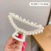 Presilha de Tubarão Estilo Coreano para Mulheres, Presilha de Cabelo de Acrílico de Alta Qualidade, Tamanho Grande para Cabelos Grossos, Piranha para a Parte de Trás da Cabeça