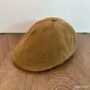 Gorra de Suede Estilo Coreano, Cálida para Otoño e Invierno, Moda Retro Versátil, Color Sólido, Unisex, Estilo Callejero, Gorra de Béisbol