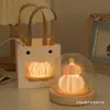Quarto Concha do Mar Criativa Ouriço-like Ornamento de Mesa Estatueta Presente de Dia dos Namorados Luz Noturna Artesanal DIY Atmosfera