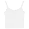Top Corto Sexy Ajustado con Adorno de Encaje Estilo Puro Deseo Camisola Blanca para Mujer Verano 2026