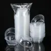 Tazón Desechable Tazón de Plástico Sin Tapa Hogar Comercial Desechable Tazón Redondo Transparente Engrosado Caja para Cena Caja de Embalaje con Resistencia a Altas Temperaturas