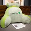 Almohada Lumbar de Felpa de Seda Helada, Cojín Lindo de Animal para Cabecera de Cama, Dinosaurio, Delfín, Pingüino, Perro, Gato Cojín de Sofá
